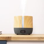 Cecotec PureAroma 550 Connected Wood Dark – Υγραντήρας & Διαχυτής Αρωμάτων 500ml με Bluetooth Ηχείο, LED 7 Χρωμάτων & Χρονοδιακόπτη – Wood/Dark Grey - Image 6