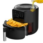 Cecotec Cecofry Rain – Φριτέζα Αέρος / 5.5L / 1550W / Autodose Rain Oil / Custom Crispy- Μαύρο - Image 2