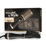 DEMELISS Air Brush 1200W – Ηλεκτρική Βούρτσα Μαλλιών με Αέρα & 2 Κεφαλές - Image 3