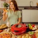 Cecotec Fun Pizza&Co Mamma Mía Vista – Παρασκευαστής Πίτσας / 30 cm / 1200W / 420°C- Κόκκινο - Image 4