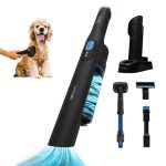 Cecotec Conga Rockstar Micro + Animal – Επαναφορτιζόμενο Σκουπάκι Χειρός 200W / 20 kPa- Μάυρο - Image 3