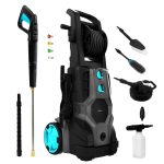 Πλυστικό Μηχάνημα Υψηλής Πίεσης Cecotec HydroBoost 3200 TotalClean 08140- Μαύρο - Image 2