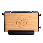Westinghouse WKTTF04BB Bamboo – Φρυγανιέρα 1400W με 10 Επίπεδα Ψησίματος, Σχάρα για Κρουασάν & Bamboo Design - Image 3