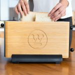 Westinghouse WKTTF04BB Bamboo – Φρυγανιέρα 1400W με 10 Επίπεδα Ψησίματος, Σχάρα για Κρουασάν & Bamboo Design - Image 4
