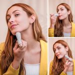 Cecotec Bamba SkinCare Smooth 04447 Γυναικείο Shaver Προσώπου Λευκό‑Ροζ‑Χρυσό - Image 4
