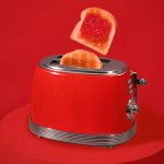 TOAST&TASTE 800 VINTAGE LIGHT RED 03259 - Image 3