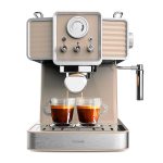 Cecotec Power Espresso 20 Tradizionale Light Beige – Καφετιέρα Espresso / 20 bar / Thermoblock / 1350W- Σαμπανιζέ (Champagne)