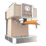 Cecotec Power Espresso 20 Tradizionale Light Beige – Καφετιέρα Espresso / 20 bar / Thermoblock / 1350W- Σαμπανιζέ (Champagne) - Image 2