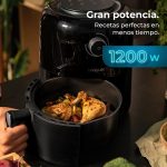 Cecotec Cecofry Pixel 2500 – Φριτέζα Αέρος 2.5 L – Μαύρο - Image 4