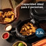 Cecotec Cecofry Pixel 2500 – Φριτέζα Αέρος 2.5 L – Μαύρο - Image 5