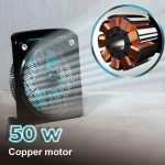 EnergySilence 6000 Power Ανεμιστήρας Επιτραπέζιος Cecotec 30 cm Μαύρο - Image 2