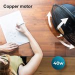 EnergySilence 600 WoodDesk Ανεμιστήρας Επιτραπέζιος Cecotec 30 cm Μαύρο–WoodStyle - Image 2