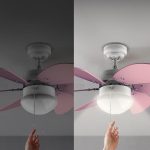 EnergySilence Aero 3600 Vision Purple Ανεμιστήρας Οροφής Φωτιστικό Cecotec 92 cm Λευκό–Μωβ - Image 3