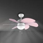 EnergySilence Aero 3600 Vision Purple Ανεμιστήρας Οροφής Φωτιστικό Cecotec 92 cm Λευκό–Μωβ - Image 4