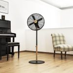 EnergySilence 600 WoodStyle Ανεμιστήρας Ορθοστάτης Cecotec 40 cm Μαύρο–WoodStyle - Image 2