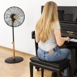 EnergySilence 600 WoodStyle Ανεμιστήρας Ορθοστάτης Cecotec 40 cm Μαύρο–WoodStyle - Image 3