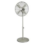 EnergySilence 610 SteelStyle Ανεμιστήρας Δαπέδου Ορθοστάτης Cecotec 40 cm Ασημί–SteelStyle
