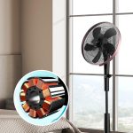 EnergySilence 1040 SmartExtreme Ανεμιστήρας Ορθοστάτης Cecotec 40 cm Με Τηλεχειριστήριο Μαύρο - Image 2