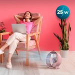 EnergySilence 400 Retro Desk Pink Ανεμιστήρας Επιτραπέζιος Cecotec 20 cm Ροζ – Retro Pink - Image 2