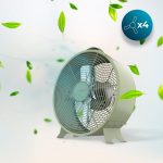 EnergySilence 400 Retro Desk Green Ανεμιστήρας Επιτραπέζιος Cecotec 20 cm Πράσινος Της Ελιάς – Retro Olive - Image 4