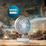 EnergySilence 2000 Portable Desk Ανεμιστήρας Επιτραπέζιος Cecotec 15 cm Λευκό - Image 2