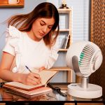 EnergySilence 8000 Cyclone Desk Portable Ανεμιστήρας Επιτραπέζιος Επαναφορτιζόμενος Cecotec 15 cm Λευκό - Image 6