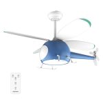 EnergySilence Aero 4600 Helicopter Μπλε Παιδικός Ανεμιστήρας Οροφής Cecotec 100 Cm Με Τηλεχειριστήριο