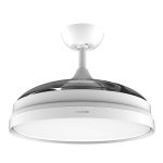 ENERGYSILENCE AERO 4280 Invisible Ασημί Ανεμιστήρας Οροφής Με Αναδιπλούμενα Πτερύγια & LED Φωτιστικό - Image 3