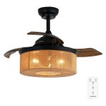 EnergySilence Aero 3600 Invisible Natural Style Ανεμιστήρας Οροφής Φωτιστικό Cecotec 92 Cm Με Τηλεχειριστήριο