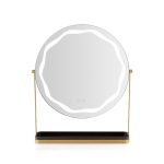 Beautifly Round LED Vanity Χρυσός Καθρέφτης Μακιγιάζ - Image 3
