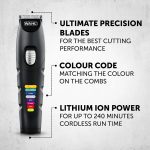 WAHL Color Trim Advanced – Επαναφορτιζόμενο Πολυμηχάνημα Grooming 4‑in‑1 - Image 4