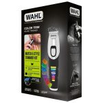 Wahl Color Trim Μαύρο‑Ασημί Επαναφορτιζόμενο Τρίμερ με 8 Χρωματιστά Χτενάκια - Image 2