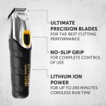 WAHL Extreme Grip Επαναφορτιζόμενη Κουρευτική Μηχανή- Μαύρο - Image 4