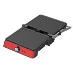 Westinghouse WKCG907RD Retro Series – Contact Grill 2200W / Άνοιγμα 180°- Κόκκινο - Image 2