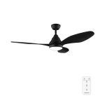 EnergySilence Aero 5200 Black Ανεμιστήρας Οροφής Μαύρος- Φωτιστικό Cecotec 122 Cm Με Τηλεχειριστήριο