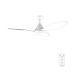 EnergySilence Aero 5200 White Ανεμιστήρας- Οροφής Φωτιστικό Cecotec 122 Cm Με Τηλεχειριστήριο