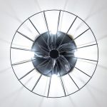 EnergySilence LampAero 650 Iron Design Ανεμιστήρας Οροφής Φωτιστικό Cecotec 59 cm Με Τηλεχειριστήριο Μαύρο - Image 3