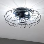 EnergySilence LampAero 650 Iron Design Ανεμιστήρας Οροφής Φωτιστικό Cecotec 59 cm Με Τηλεχειριστήριο Μαύρο - Image 4