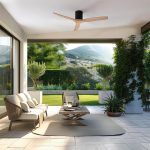 EnergySilence Aero 5500 Aqua Black & LightWood Connected Ανεμιστήρας Οροφής Cecotec 132 Cm Με Wi‑Fi & Τηλεχειριστήριο - Image 2