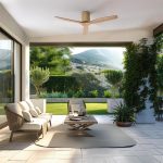 EnergySilence Aero 5500 Aqua Gold & LightWood Connected Ανεμιστήρας Οροφής Cecotec 132 Cm Με Wi‑Fi & Τηλεχειριστήριο - Image 2