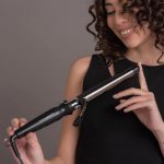 Gama Salon Curl 25 mm Μαύρο Ματ Επαγγελματικό Ψαλίδι Μπουκλών - Image 5