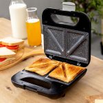 Cecotec Rock’nToast Classic+ 02963 – Τοστιέρα Γκριλιέρα 800W με Τριγωνικές Πλάκες RockStone - Image 4