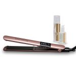 DEMELISS Digital Hair Straightener – Ροζ Χρυσό – Ψηφιακή Πρέσα Μαλλιών με Κεραμικές Πλάκες Τουρμαλίνης