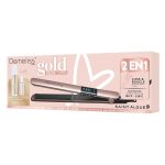 DEMELISS Digital Hair Straightener – Ροζ Χρυσό – Ψηφιακή Πρέσα Μαλλιών με Κεραμικές Πλάκες Τουρμαλίνης - Image 2