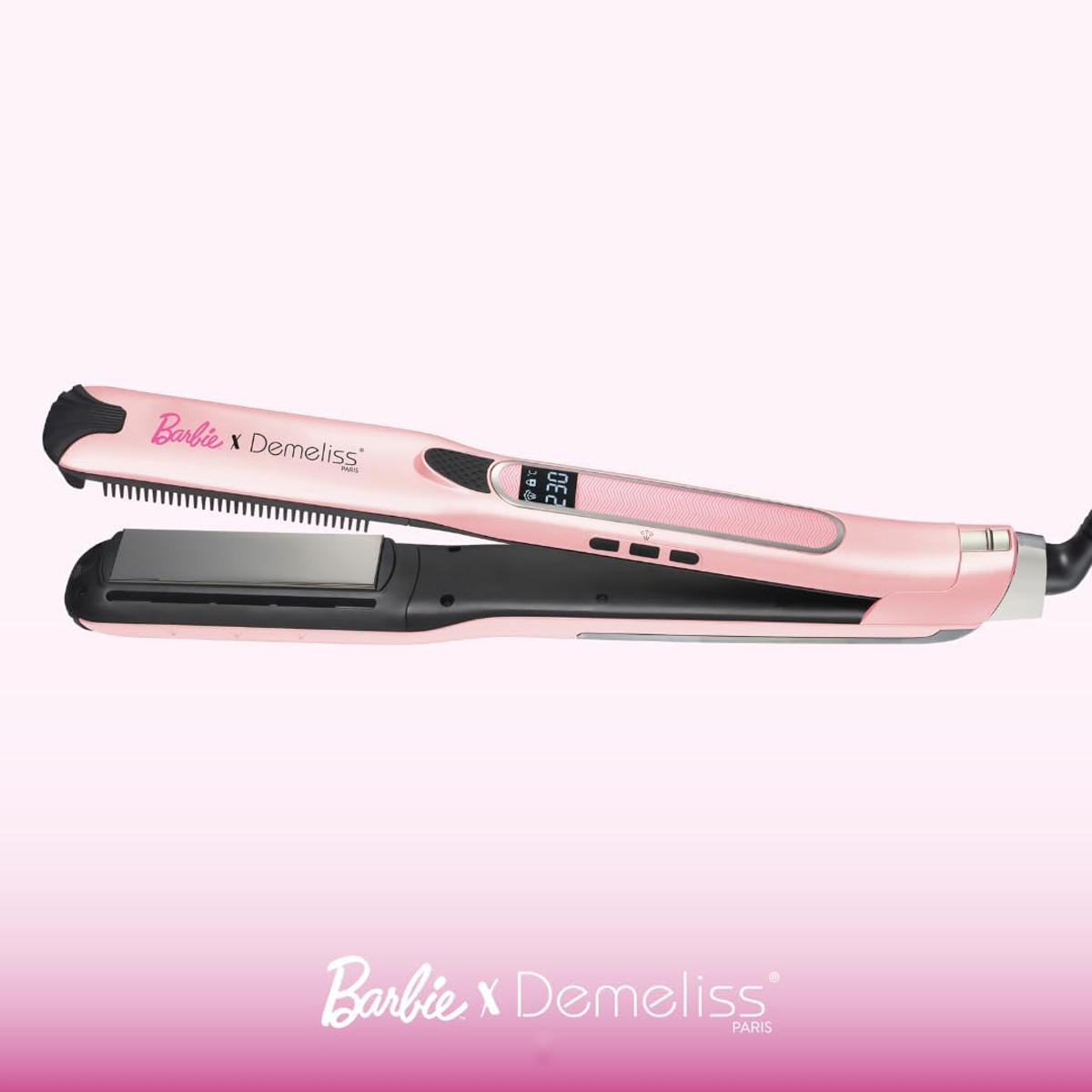102911 Demeliss Barbie Titanium– Ψηφιακή Πρέσα Ατμού Τιτανίου / Ροζ - Image 1