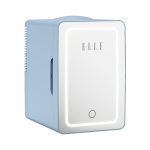 ELLE HOME Mini Cooler 6L – Ψυγείο Καλλυντικών με LED Καθρέφτη & Θερμοηλεκτρική Τεχνολογία- Γαλάζιο