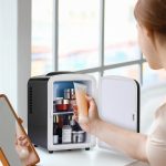 ELLE HOME Mini Cooler 4L – Θερμοηλεκτρικό Ψυγείο Καλλυντικών & Αναψυκτικών- Μαύρο - Image 3