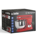 Westinghouse WKSMXR498RD Retro Series – Επιτραπέζιος Μίξερ 1200W με Κάδο 5L / Κόκκινο Retro - Image 2