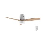 EnergySilence Aero 5600 Classic Ανεμιστήρας Οροφής Φωτιστικό Cecotec 132 Cm Με Τηλεχειριστήριο- Λευκό