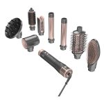 Gama UniQ Vibrance Επαγγελματικό Multistyler 8‑σε‑1 Μαύρο με Ροζ Χρυσό